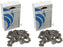 2 Pack Stens 096-4647 Chain Pre-Cut Loop 64 DL .325" .058 S-Chisel Standard