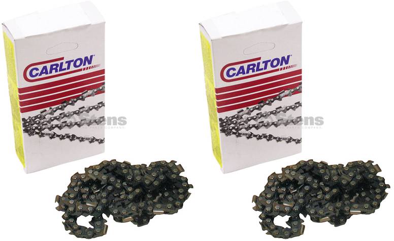 2 Pack Stens 096-567 Chain Pre-Cut Loop 67 DL .325" .063 S-Chisel Standard