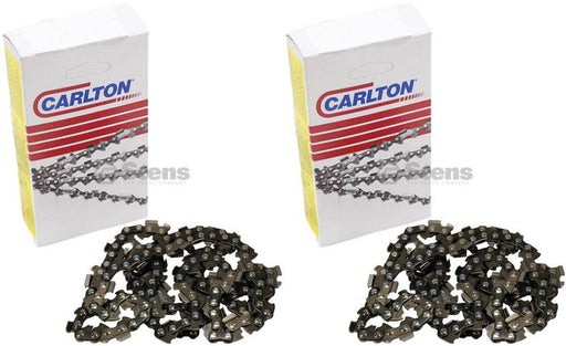 2 Pack Stens 099-372 Chain Loop 72 DL K1L-072G .325" .050 Chisel Standard