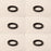 6 PK Genuine Generac 0E3812 Viton Crank Seal D 35 x 48.2 OEM