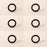 6 PK Genuine Generac 0E3812 Viton Crank Seal D 35 x 48.2 OEM
