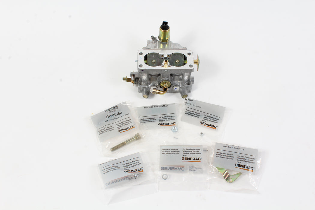 Genuine Generac 0F93380SRV Carburetor ASM 005058-1 005058-2 005008-0 005008-1