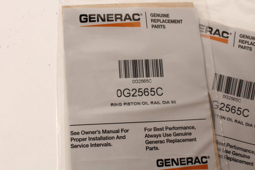 Generac 0G25650SRV Piston Ring Set Dia 90mm GN410 GT990 GT760 GTV990 GTV760 OEM