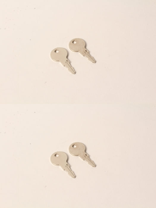 2 PK Genuine Generac 0G66240KEY Key for Lock 0G6624 Set With Round Enclosure