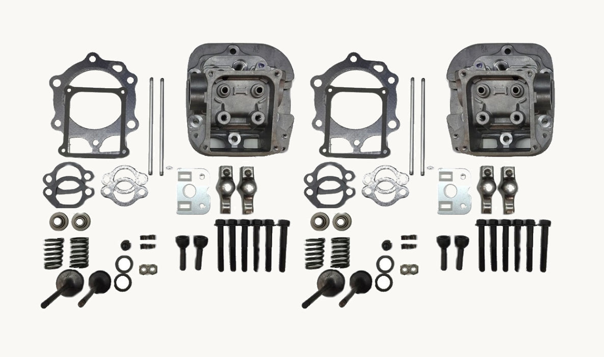 Generac 0H1760ASRV & 0H1760BSRV #1 & #2 Cylinder Head Set GTH990 GTV990 GTV760