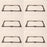 6 PK Genuine Generac 0J39340113 Engine Head Cover Gasket OEM