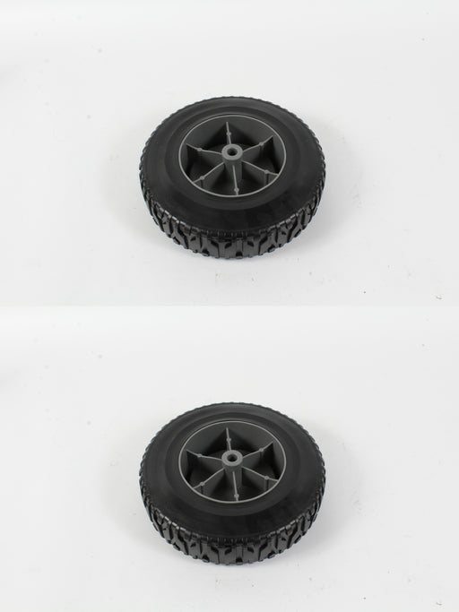2 Pack Generac 0K6011 9-1/2" Plastic Wheel Fits 0060000 0065150 0066720 0066730