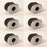 6 PK Genuine Generac 0K84300168 Air Filter & Pre Filter Element 196cc