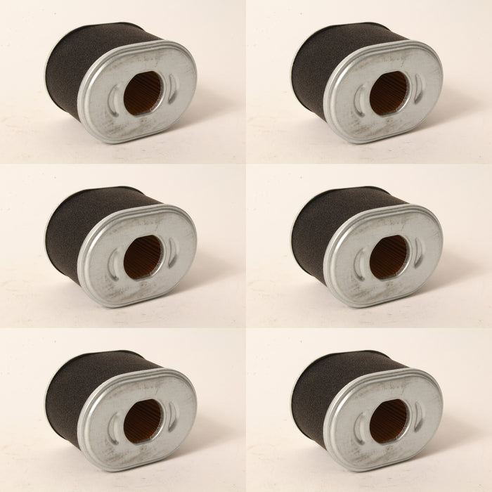 6 PK Genuine Generac 0K84300168 Air Filter & Pre Filter Element 196cc