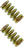 2 PK Genuine Exmark 1-323245 Compression Spring 1-603325 OEM
