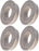 4 PK Exmark 1-513180 Bushing Turf Tracer Explorer Viking Metro Five Speed S X