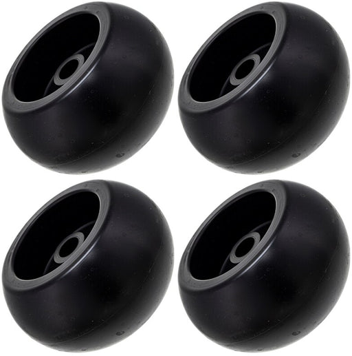 4 Pack Genuine Toro 1-603299 Anti Scalp Roller Deck Wheel OEM