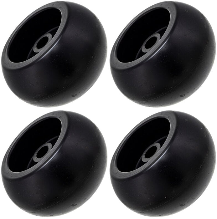 4 Pack Genuine Toro 1-603299 Anti Scalp Roller Deck Wheel OEM