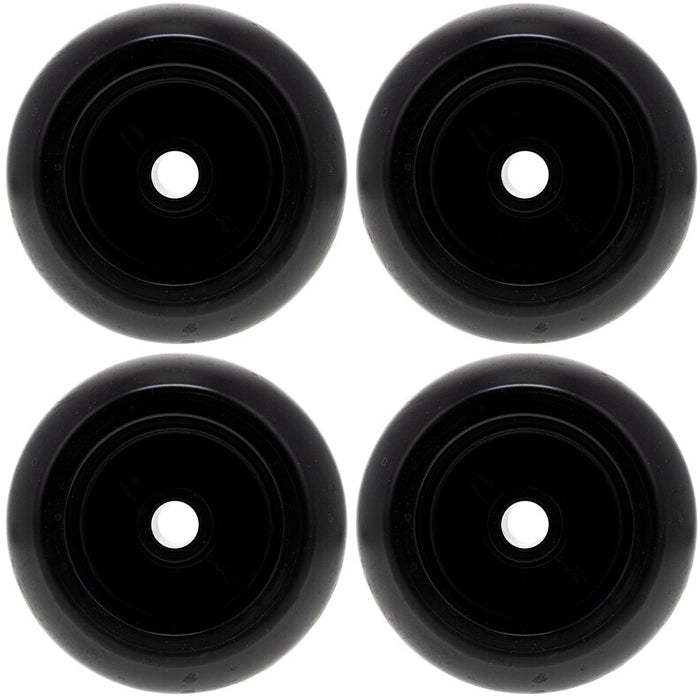 4 Pack Genuine Toro 1-603299 Anti Scalp Roller Deck Wheel OEM