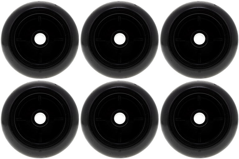 6 Pack Genuine Toro 1-603299 Anti Scalp Roller Deck Wheel OEM