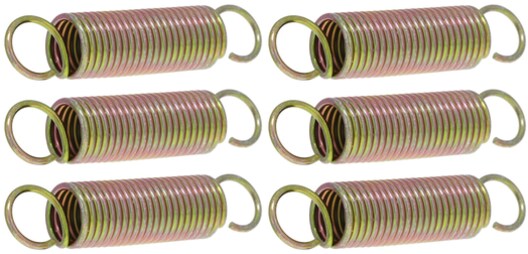 6 PK OEM Exmark 1-603402 Extension Spring Lazer Z Quest Turf Tracer Viking Metro