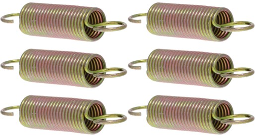 6 PK OEM Exmark 1-603402 Extension Spring Lazer Z Quest Turf Tracer Viking Metro