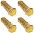 4 PK Genuine Exmark 1-633926 Wheel Stud Lazer Z AC AS HP LC XP XS Turf Tracer