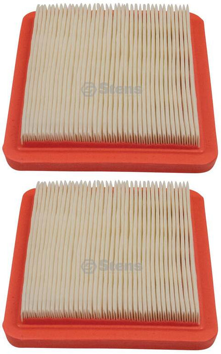 2 Pack Air Filter Fits B&S 711456 050032 4-5/8" L x 4-7/8" W x 5/8" H