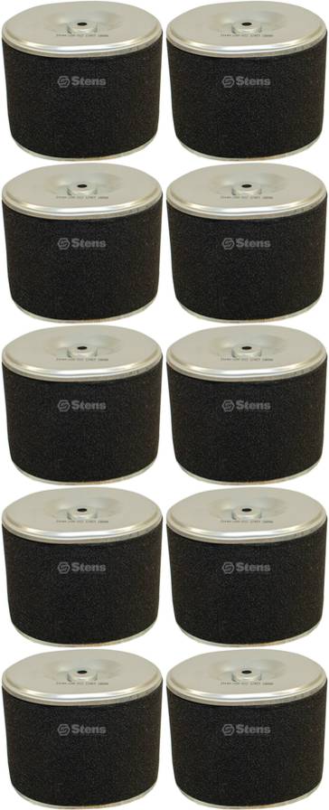 10 Pack Stens 100-012 Air Filter Combo Replaces Honda 17210-ZE3-505