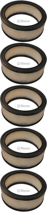 5 Pack Stens 100-016 Air Filter Fits Kohler 47 883 03-S1