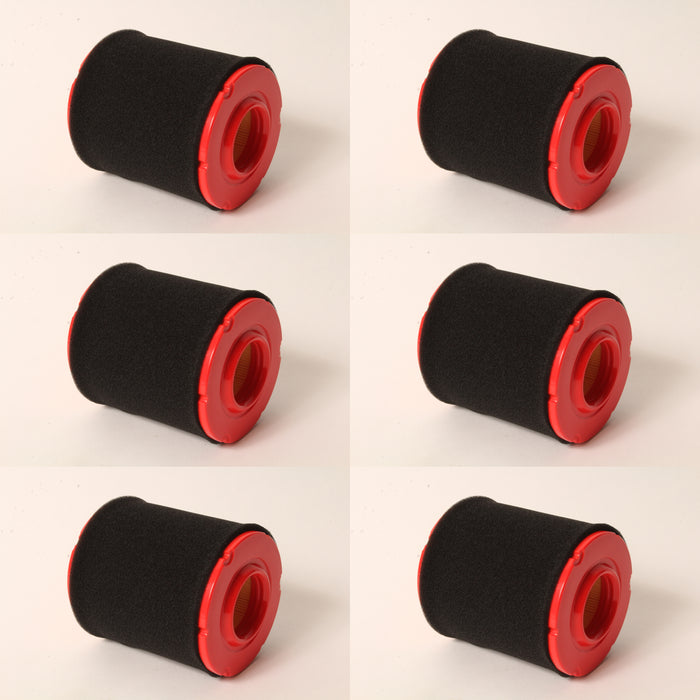 6 Air Filters For MTD Troy-Bilt 937-05066 Powermore 4X90HU 8X90ZU 9X90HU AX90HU