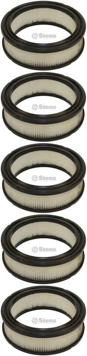 5 Pack Stens 100-040 Air Filter Fits Kohler 235116-S