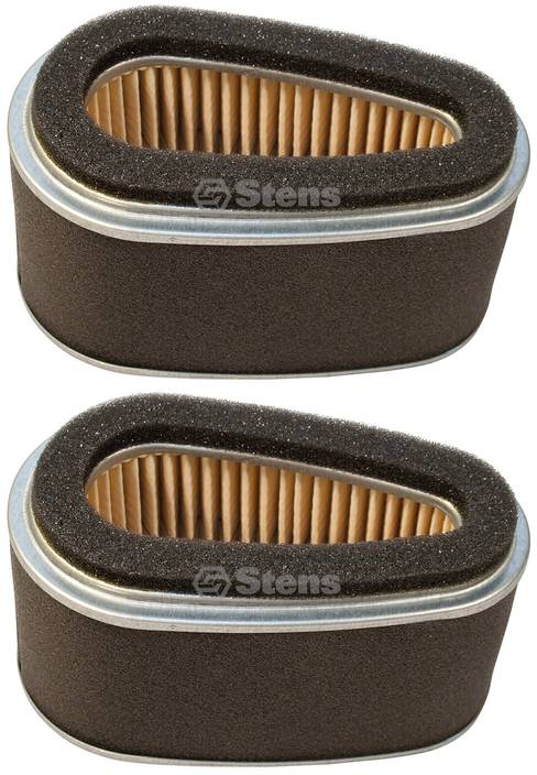 2 Pack Stens 100-044 Air Filter Combo Kawasaki 11013-2093