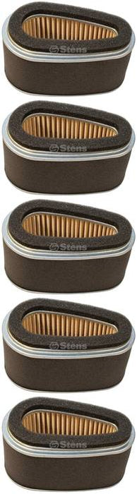 5 Pack Stens 100-044 Air Filter Combo Kawasaki 11013-2093