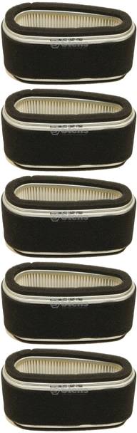 5 Pack Stens 100-052 Air Filter Combo Kawasaki 11013-2141