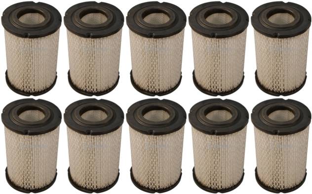 10 Pack Stens 100-069 Air Filter Fits John Deere AM100137