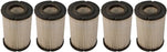 5 Pack Stens 100-069 Air Filter Fits John Deere AM100137