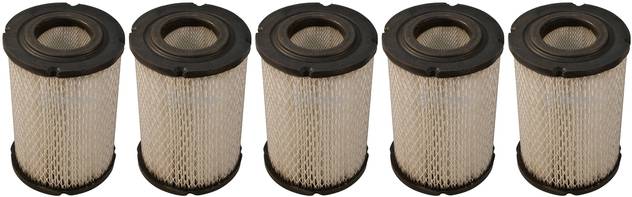 5 Pack Stens 100-069 Air Filter Fits John Deere AM100137