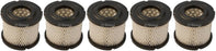 5 Pack Stens 100-073 Air Filter Fits B&S 393957S