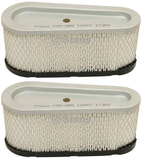 2 Pack Stens 100-085 Air Filter Fits B&S 496894S