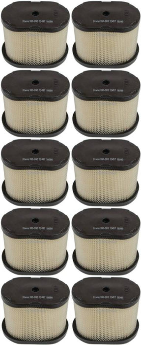 10 Pack Stens 100-093 Air Filter Fits B&S 697029
