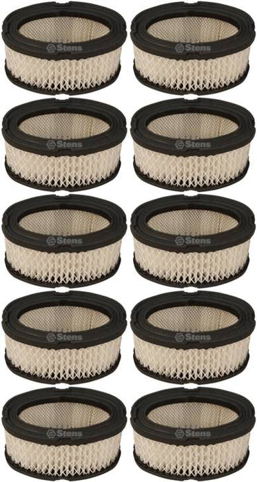 10 Pack Stens 100-115 Air Filter Tecumseh 33268