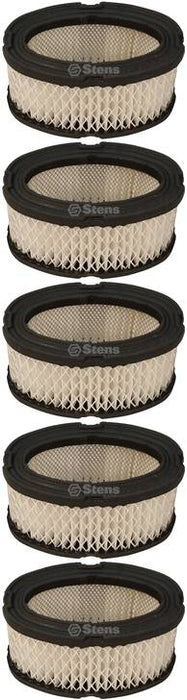 5 Pack Stens 100-115 Air Filter Tecumseh 33268