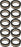 10 Pack Stens 100-131 Air Filter Fits B&S 394018S