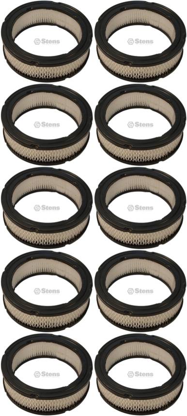 10 Pack Stens 100-131 Air Filter Fits B&S 394018S
