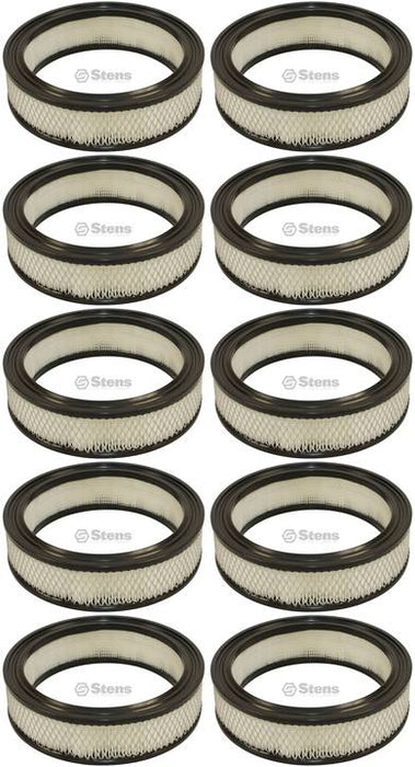 10 Pack Stens 100-149 Air Filter Fits John Deere HE1402628