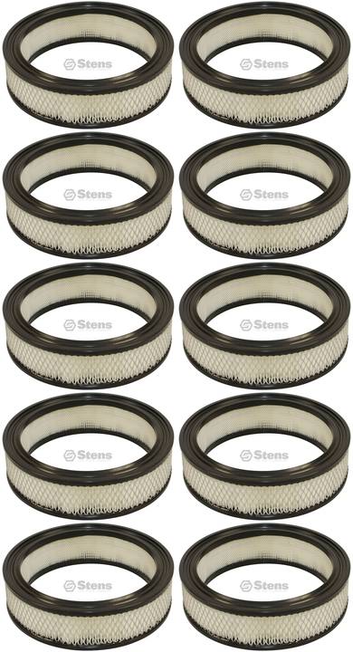 10 Pack Stens 100-149 Air Filter Fits John Deere HE1402628