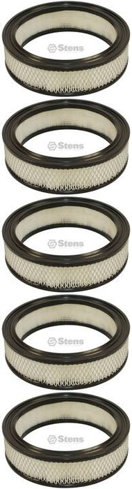 5 Pack Stens 100-149 Air Filter Fits John Deere HE1402628