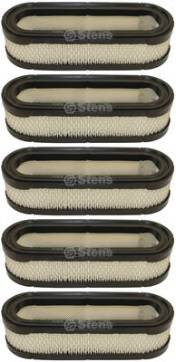 5 Pack Stens 100-164 Air Filter Fits B&S 394019S