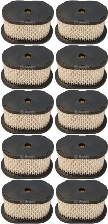 10 Pack Stens 100-184 Air Filter Fits B&S 497725S