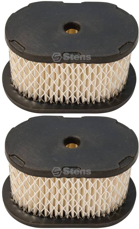 2 Pack Stens 100-184 Air Filter Fits B&S 497725S