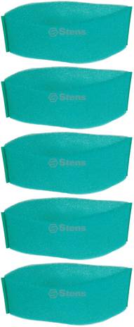 5 Pack Stens 100-192 Pre-Filter Fits B&S 273185S