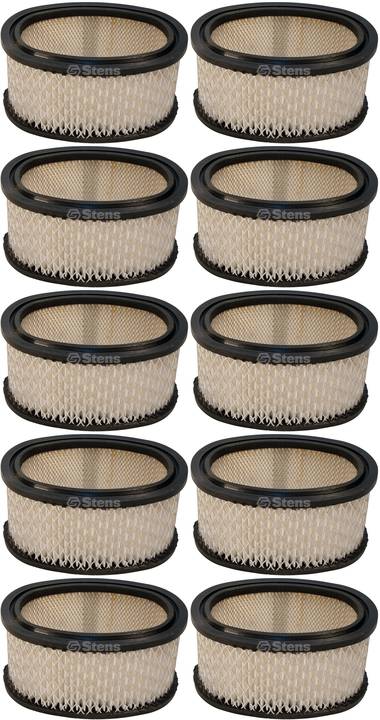 10 Pack Stens 100-198 Air Filter Fits B&S 393725