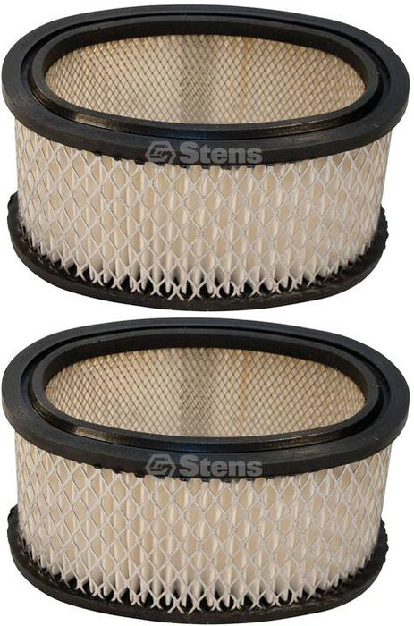 2 Pack Stens 100-198 Air Filter Fits B&S 393725