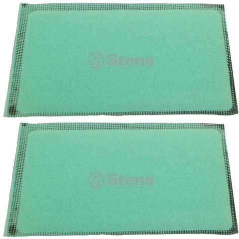 2 Pack Stens 100-226 Pre-Filter Fits B&S 399039